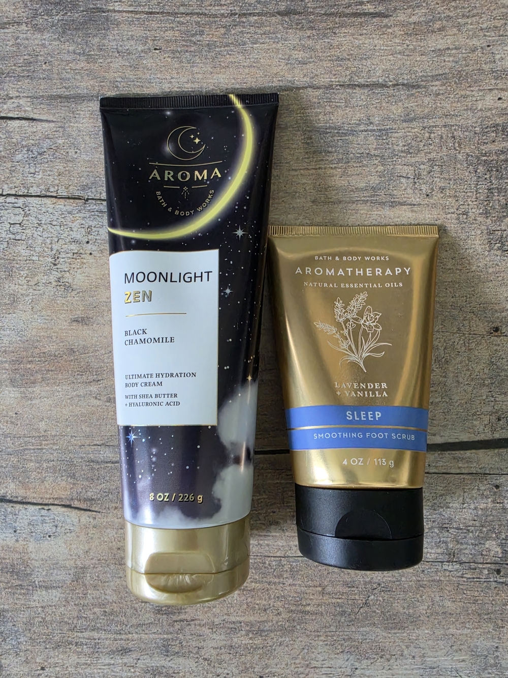 Bath & Body Works Aromatherapy Moonlight Zen & Lavender Vanilla Sleep Foot Scrub